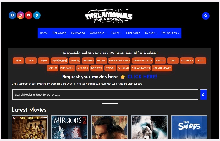 What is thalamovies .com